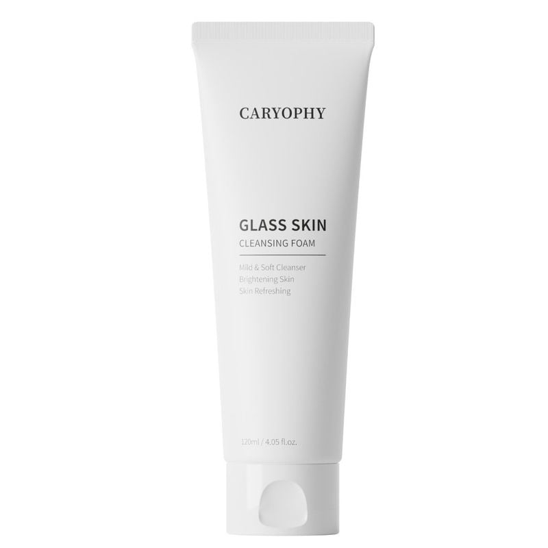 Sữa Rửa Mặt Caryophy Tạo Bọt Hỗ Trợ Làm Sáng Da Glass Skin Cleansing Foam 120ml