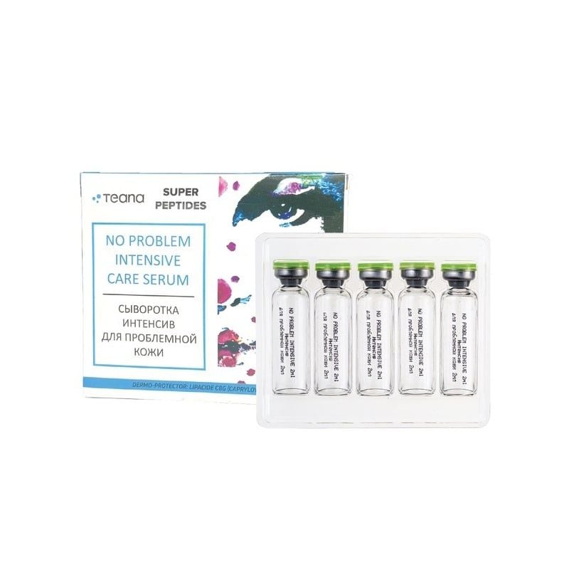 Serum Teana Hỗ Trợ Giảm Và Ngăn Ngừa Mụn Ẩn, Mụn Viêm Super Peptides No Problem Intensive Care Serum