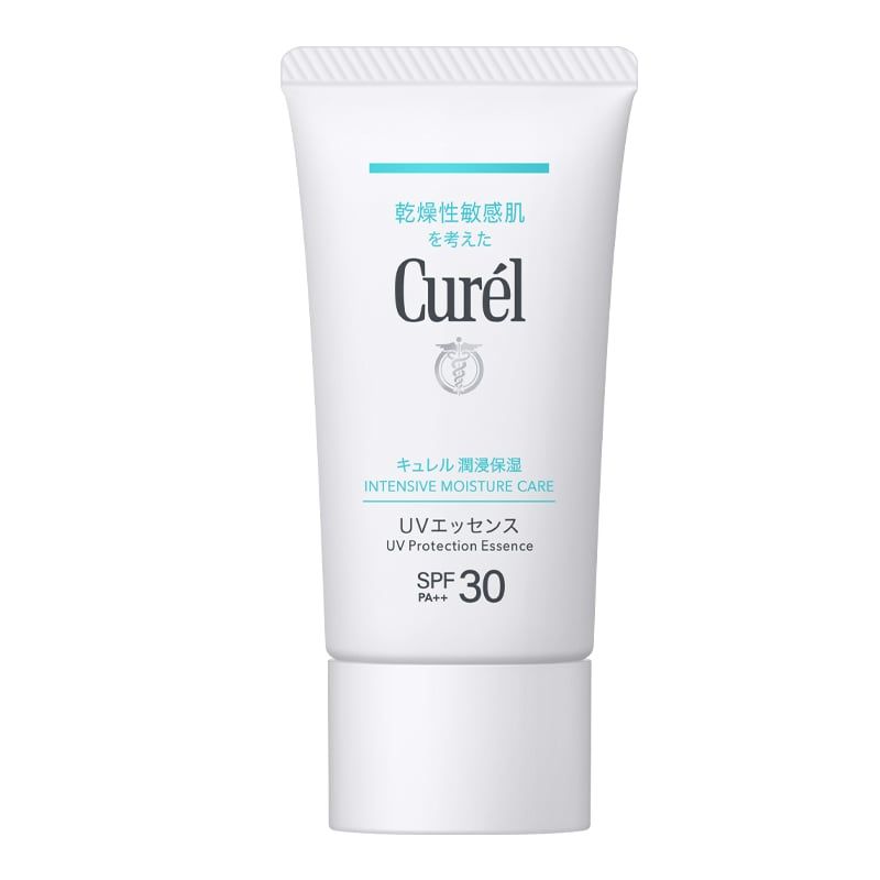 Kem Chống Nắng Curél Dạng Tinh Chất Cho Da Khô Nhạy Cảm UV Protection Essence SPF 30/PA++ 50g