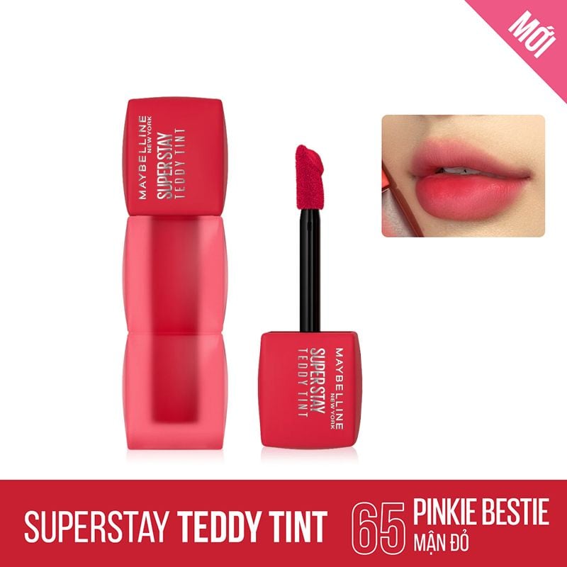 Son Kem Lì Bông Bền Màu Maybelline Superstay Teddy Tint 5ml