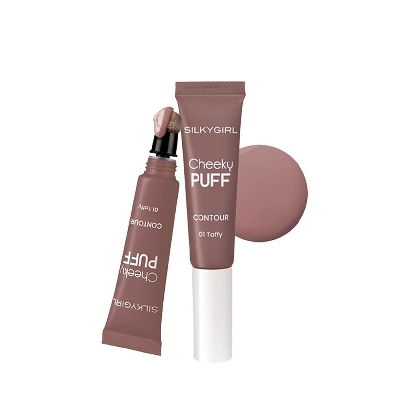 Tạo Khối Dạng Kem Silkygirl Cheeky Puff Contour #01 Taffy 6ml