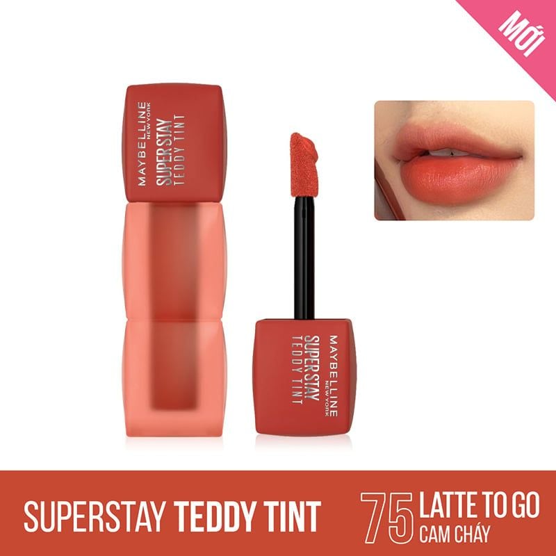 Son Kem Lì Bông Bền Màu Maybelline Superstay Teddy Tint 5ml