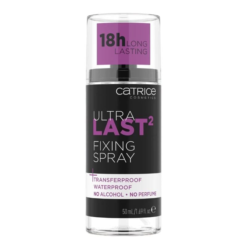 Xịt Khóa Nền Catrice Kiềm Dầu, Giữ Ẩm, Căng Bóng, Lâu Trôi Catrice Fixing Spray 50ml