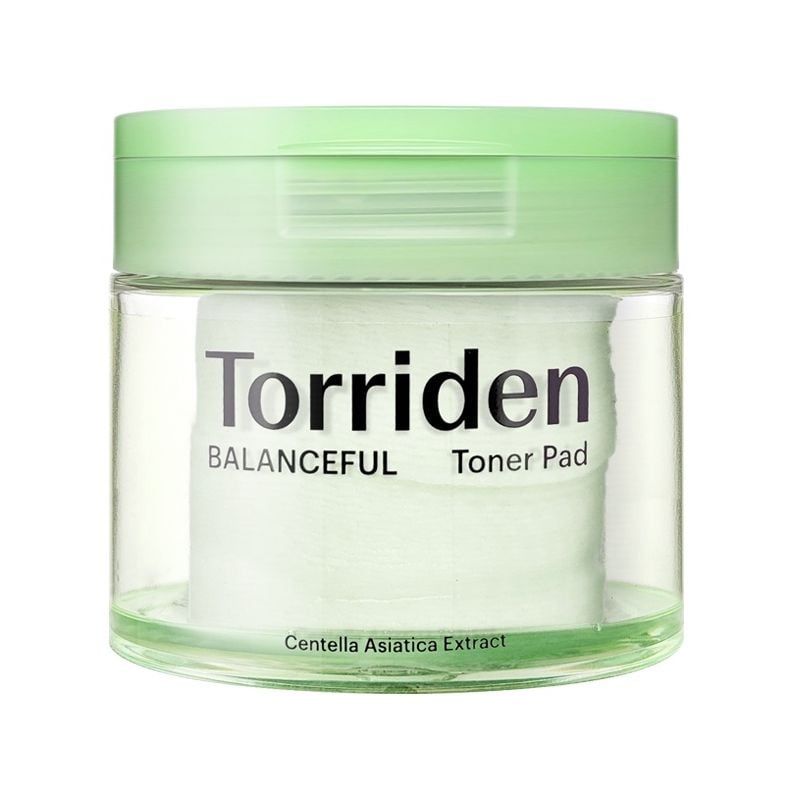 Toner Pad Torriden Làm Dịu Da Mụn, Cân Bằng Da, Cấp Ẩm Balanceful Cica Toner Pad 60 miếng