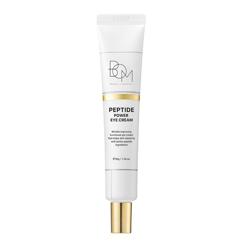 Kem Dưỡng Mắt B.O.M Cấp Ẩm, Hỗ Trợ Mờ Nếp Nhăn Peptide Power Eye Cream 30g