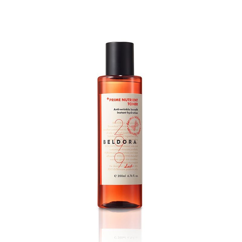 Nước Hoa Hồng Retinol Beldora 299 Giúp Đàn Hồi, Căng Mịn Da Prime Nutrient Toner 200ml
