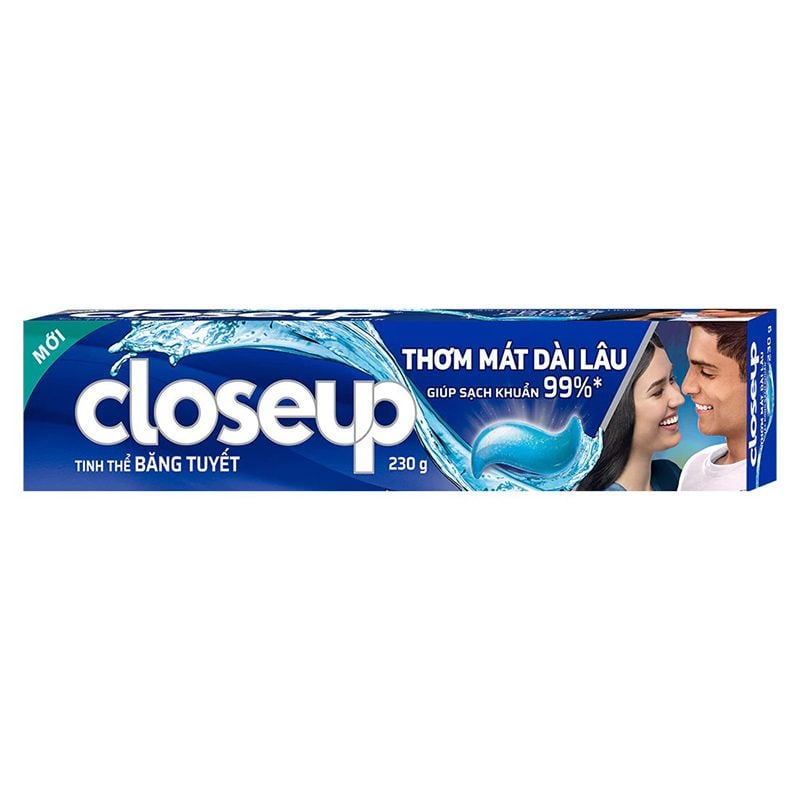 Kem Đánh Răng Closeup Thơm Mát Dài Lâu 230g
