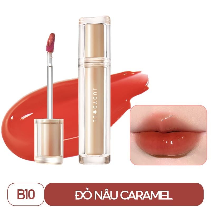Son Tint Bóng Judydoll Iced Tea Watery Lip Gloss 2.4g