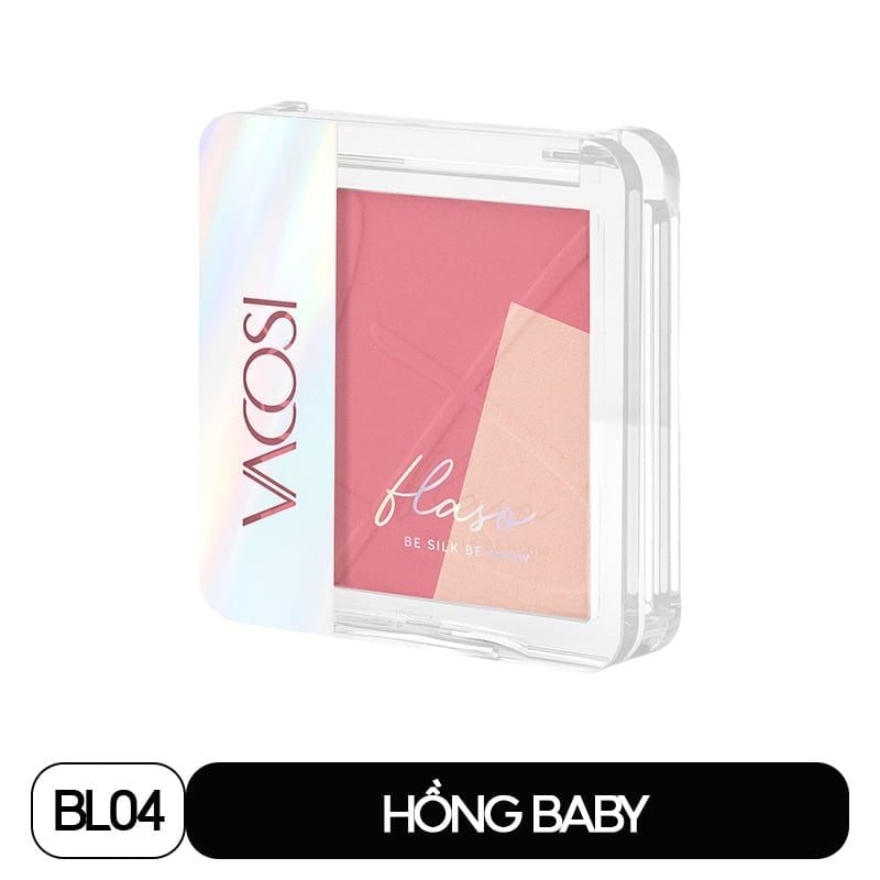 Phấn Má Hồng Và Bắt Sáng Vacosi Flaso Blush Set 8.3g