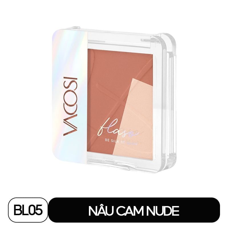 Phấn Má Hồng Và Bắt Sáng Vacosi Flaso Blush Set 8.3g