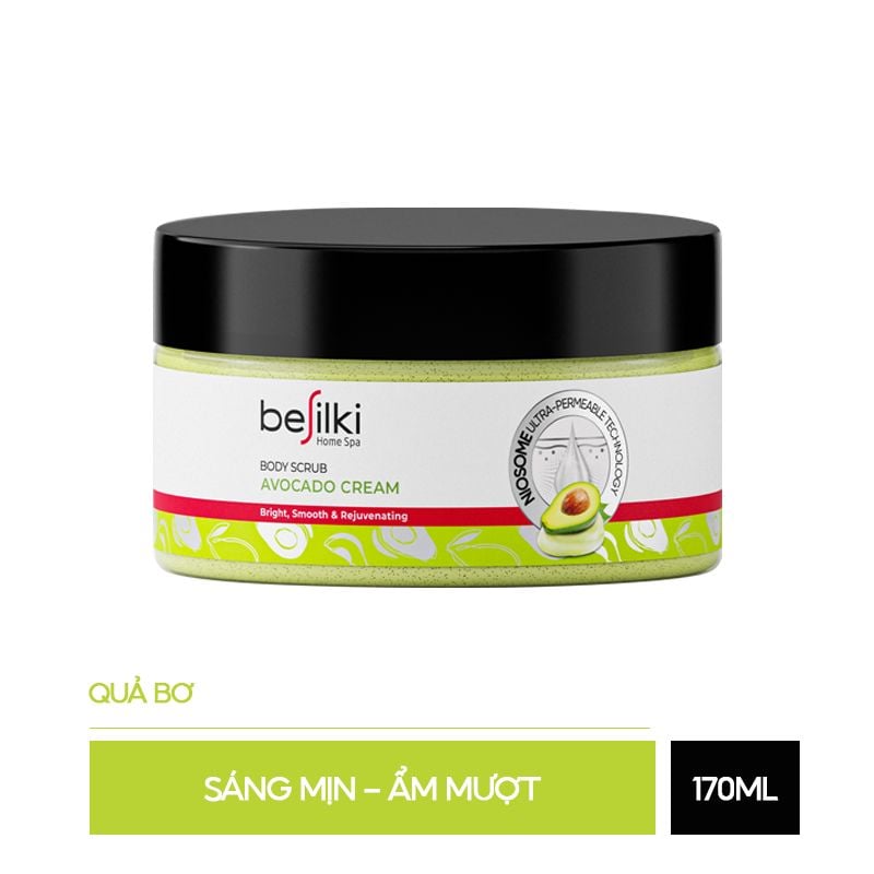 Tẩy Tế Bào Chết Toàn Thân Besilki Làm Sáng Da Home Spa Body Scrub