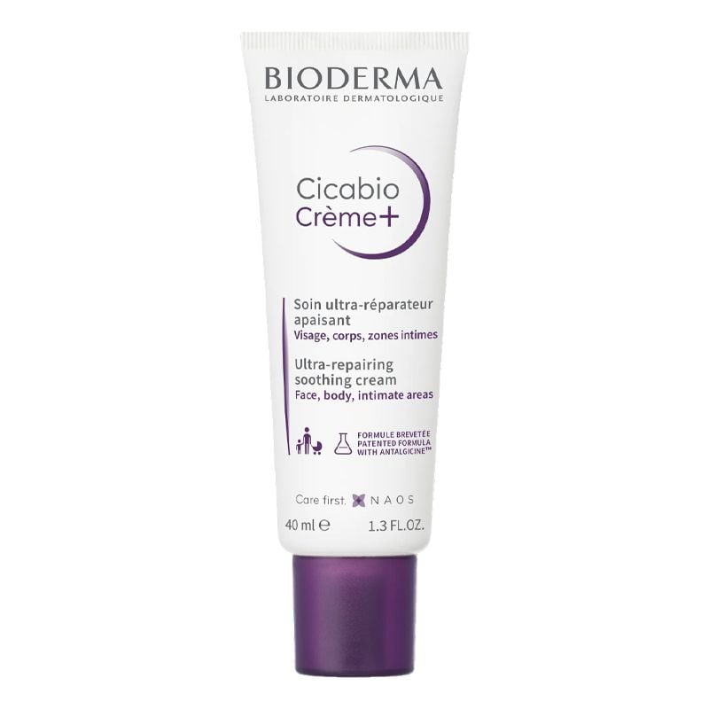 Kem Dưỡng Ẩm Bioderma Làm Dịu, Hỗ Trợ Phục Hồi Da Cicabio Creme+ 40ml