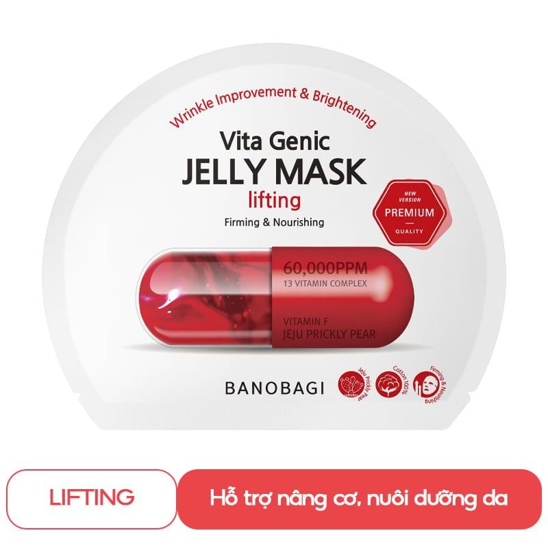 Mặt Nạ Banobagi Dưỡng Da Chuyên Sâu Vita Genic Jelly Mask 30g