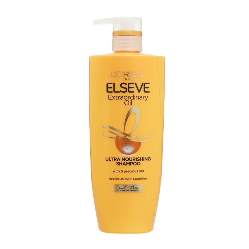 Dầu Gội Giúp Tóc Suôn Mượt Chiết Xuất Tinh Dầu Hoa L'oreal Elseve Extraordinary Oil Ultra Nourishing Shampoo 620ml