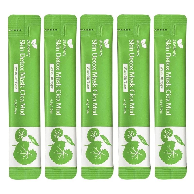 Mặt Nạ Đất Sét Dearmay Chiết Xuất Rau Má Skin Detox Mask Cica Mud
