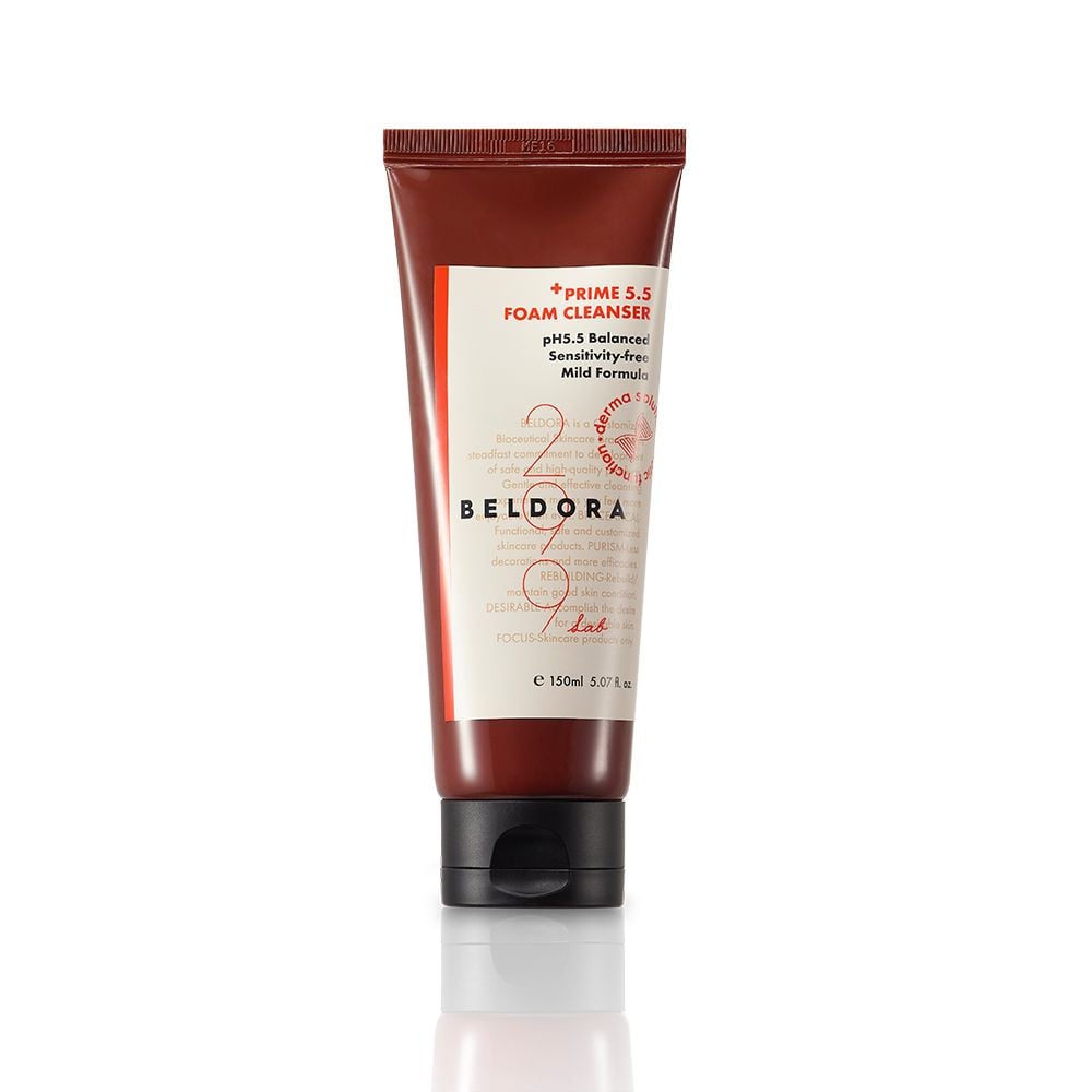 Sữa Rửa Mặt Beldora 299 Dành Cho Da Nhạy Cảm Prime 5.5 Foam Cleanser 150ml