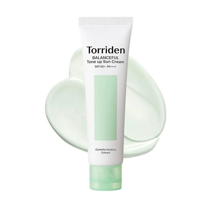 Kem Chống Nắng Torriden Nâng Tone Balanceful Cica Tone Up Sun Cream SPF 50+ PA++++
