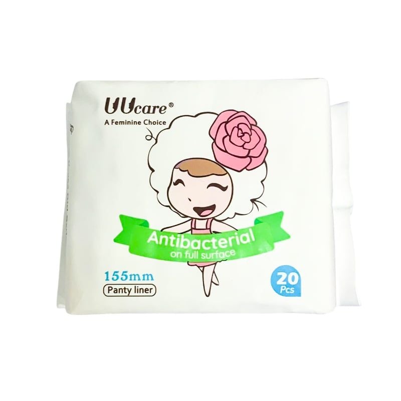 Băng Vệ Sinh UUcare Kháng Khuẩn Hằng Ngày Young Girl Series 15.5cm (Che tên sản phẩm khi giao hàng)