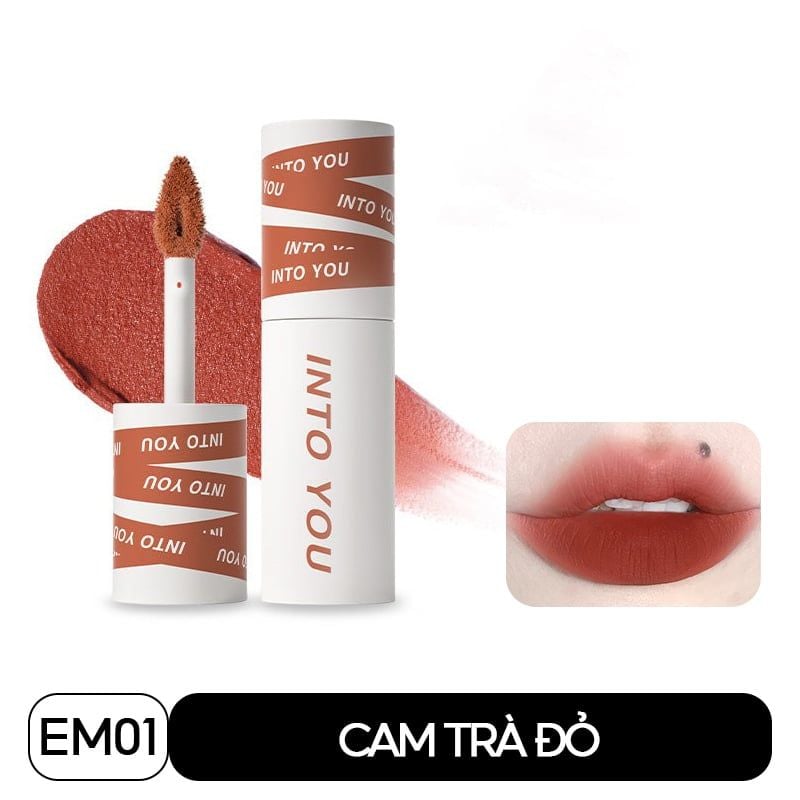 Son Kem Bùn & Má Hồng Mịn Môi Lâu Trôi Into You Shero Super Matte Lip & Cheek Mud 2g
