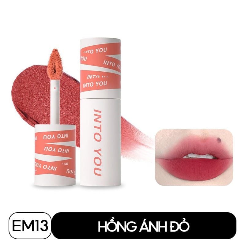 Son Kem Bùn & Má Hồng Mịn Môi Lâu Trôi Into You Shero Super Matte Lip & Cheek Mud 2g