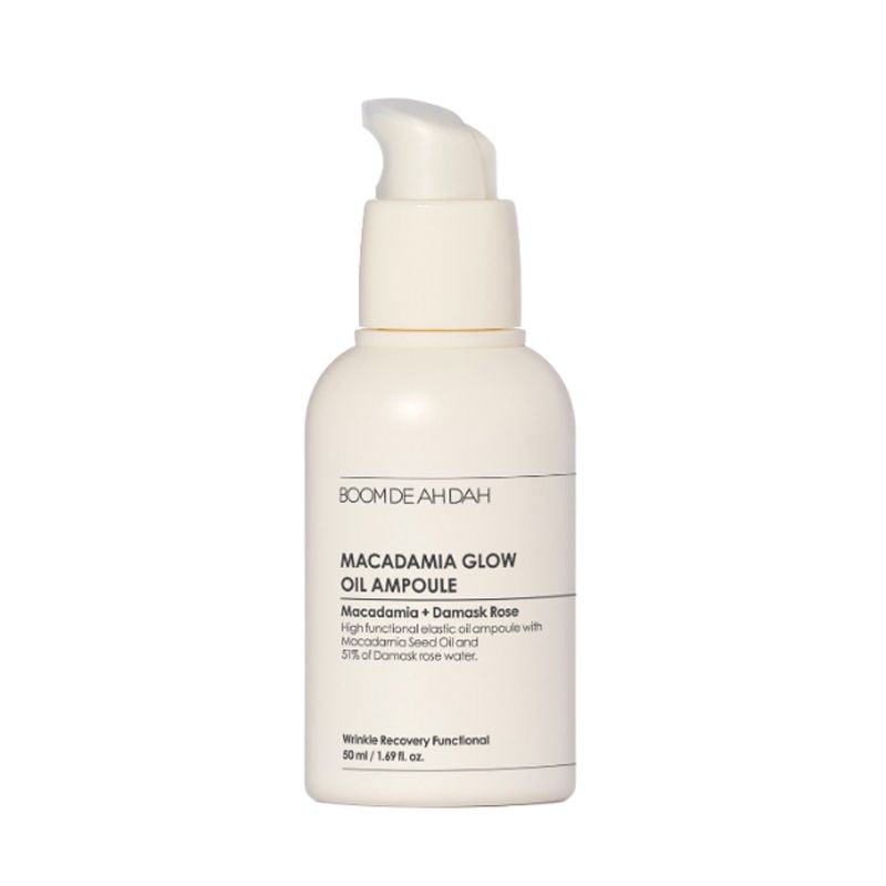 Serum BOOM DE AH DAH Cải Thiện Độ Đàn Hồi Da BOOM DE AH DAH Macadamia Glow Oil Ampoule 50ml