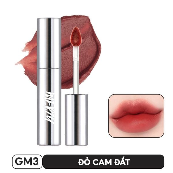 [Merzy Glam Vỏ Bạc] Son Kem Lì Mềm Mịn, Lâu Trôi Merzy The Glam Mellow Tint 4g