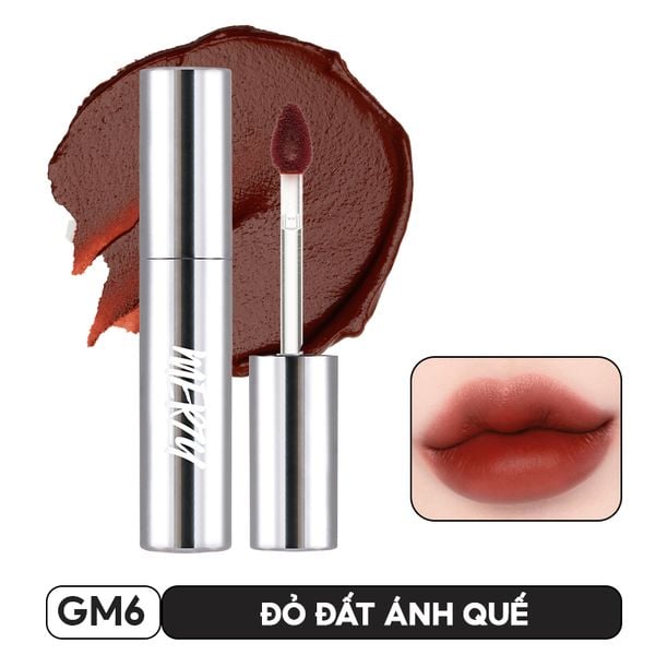 [Merzy Glam Vỏ Bạc] Son Kem Lì Mềm Mịn, Lâu Trôi Merzy The Glam Mellow Tint 4g