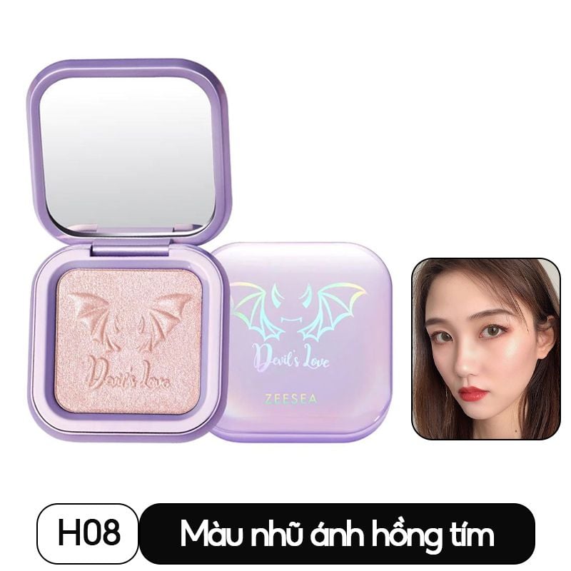 Phấn Bắt Sáng Màu Sắc Lấp Lánh Zeesea Highlight Pressed Powder