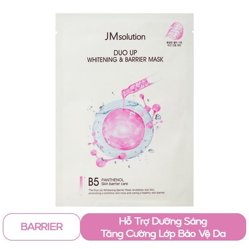 Mặt Nạ Miếng Jmsolution Cấp Ẩm, Hỗ Trợ Dưỡng Sáng Da Duo Up Whitening Mask 30ml