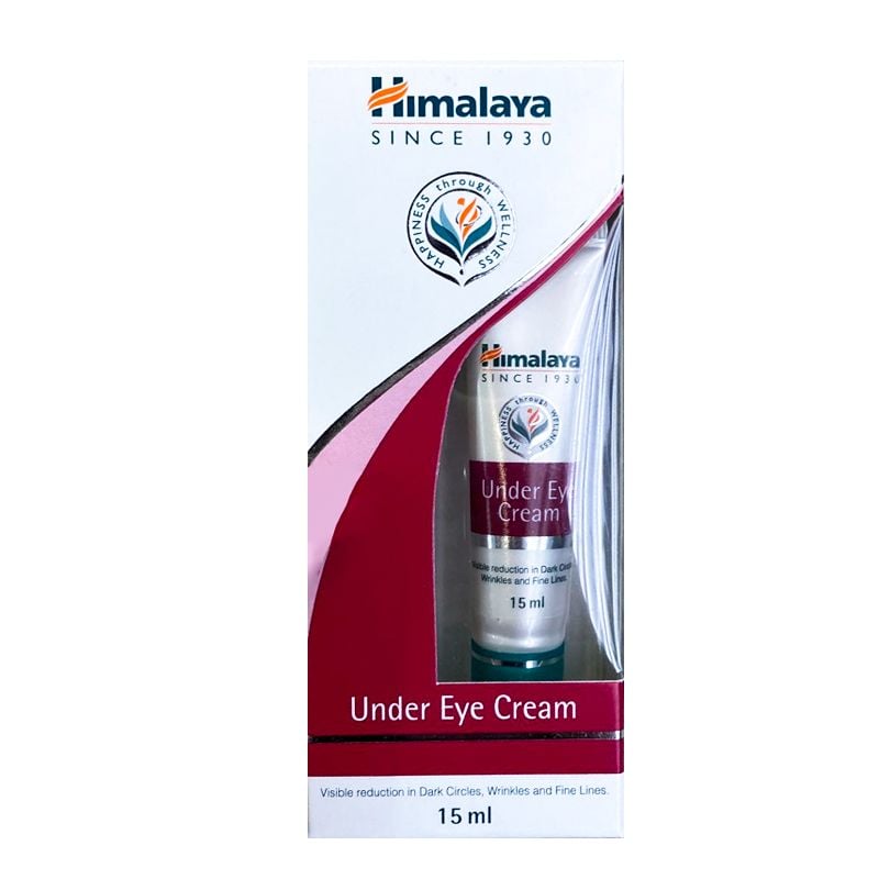 Kem Dưỡng Mắt Himalaya Hỗ Trợ Mờ Quầng Thâm, Cải Thiện Bọng Mắt Under Eye Cream 15ml