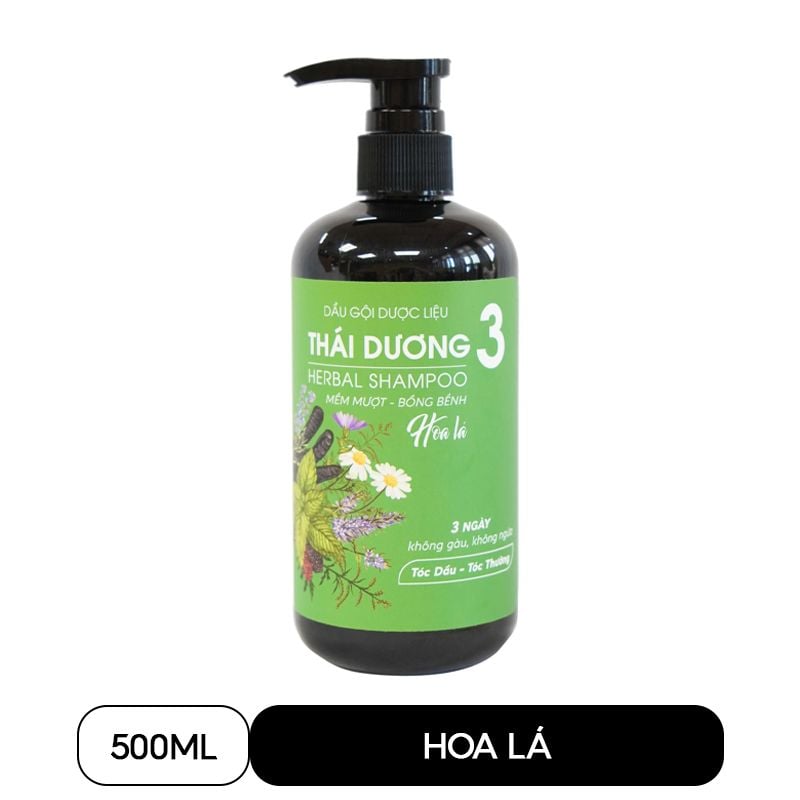 Dầu Gội Dược Liệu Thái Dương 3