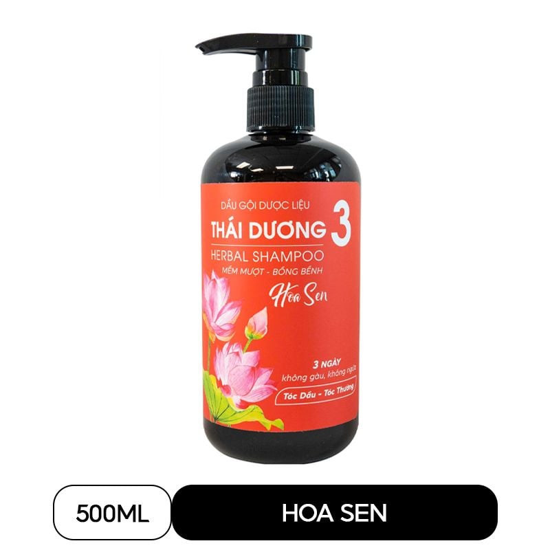 Dầu Gội Dược Liệu Thái Dương 3