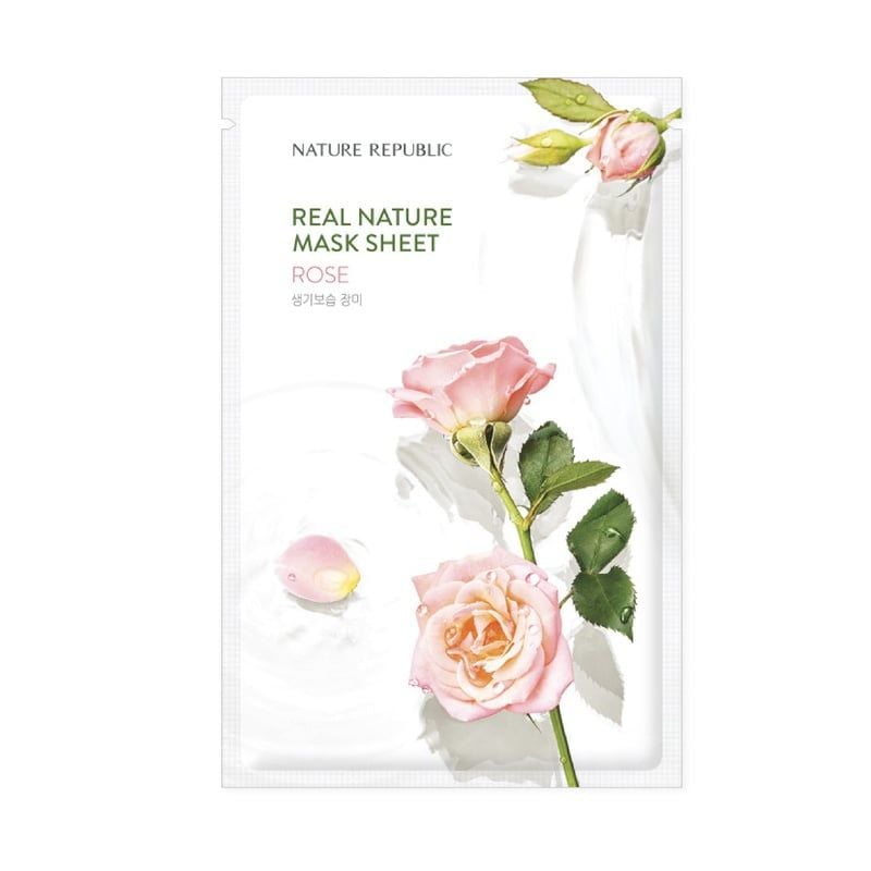 Mặt Nạ Dưỡng Ẩm Chiết Xuất Từ Thiên Nhiên Nature Republic Real Nature Mask Sheet 23ml