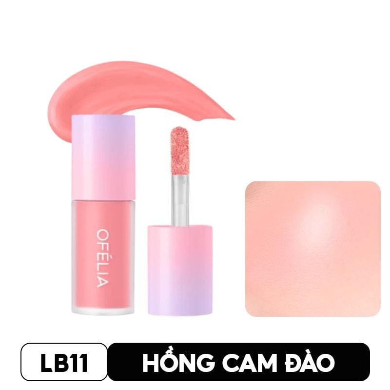 Má Hồng Dạng Kem Cho Đôi Má Hồng Xinh Xắn OFÉLIA Lolli Liquid Blush