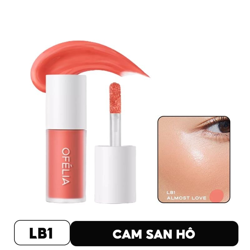 Má Hồng Dạng Kem Cho Đôi Má Hồng Xinh Xắn OFÉLIA Lolli Liquid Blush