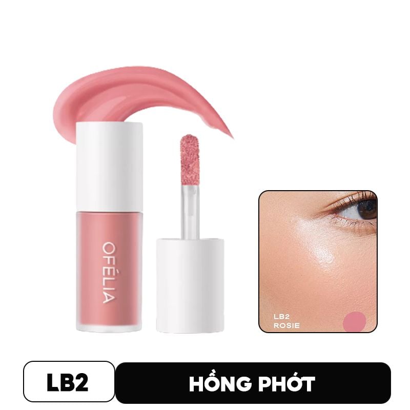 Má Hồng Dạng Kem Cho Đôi Má Hồng Xinh Xắn OFÉLIA Lolli Liquid Blush