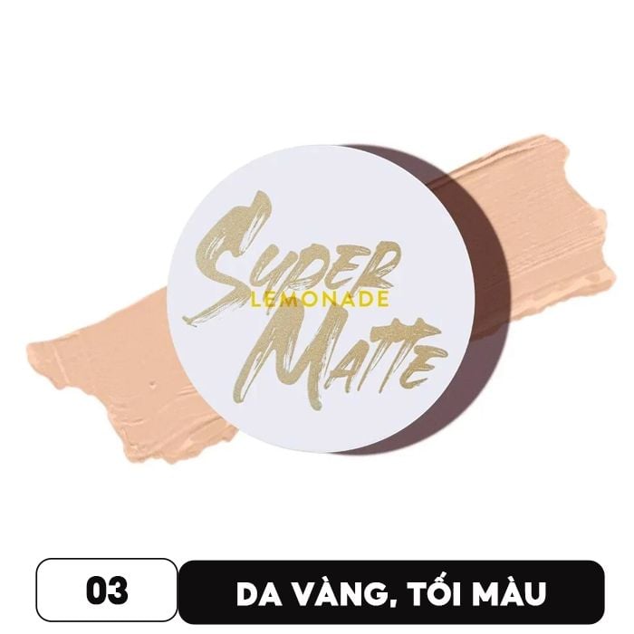 Phấn Nước Kiềm Dầu, Che Phủ Tốt Lemonade Supper Matte Cushion SPF50+/PA+++ 15g