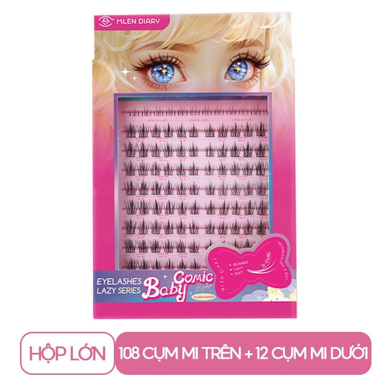Lông Mi Giả Dạng Cụm Mlen Diary Mi Baby Manga Anime