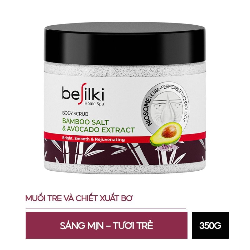 Tẩy Tế Bào Chết Toàn Thân Besilki Làm Sáng Da Home Spa Body Scrub