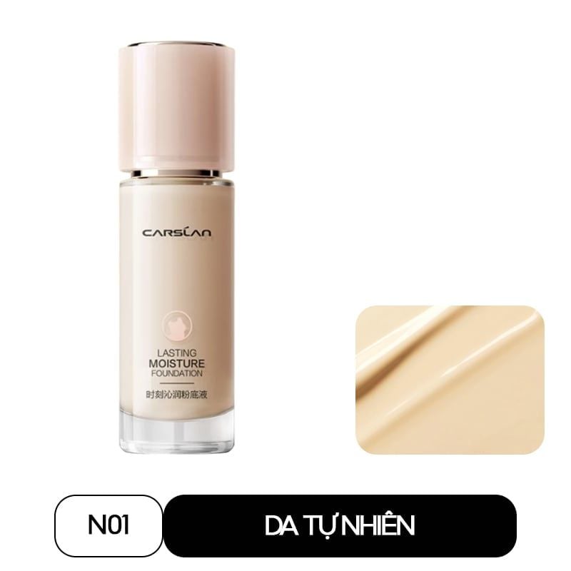 Kem Nền Carslan Dưỡng Ẩm, Kiềm Dầu Lâu Trôi Lasting Foundation 30g