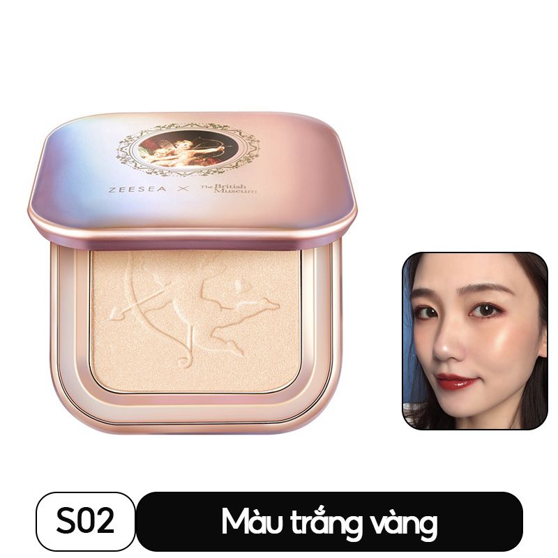 Phấn Bắt Sáng Màu Sắc Lấp Lánh Zeesea Highlight Pressed Powder