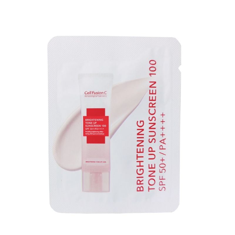 Kem Chống Nắng Nâng Tông Cell Fusion C Cải Thiện Độ Đàn Hồi & Nếp Nhăn Brightening Tone Up Sunscreen SPF50+/PA++++