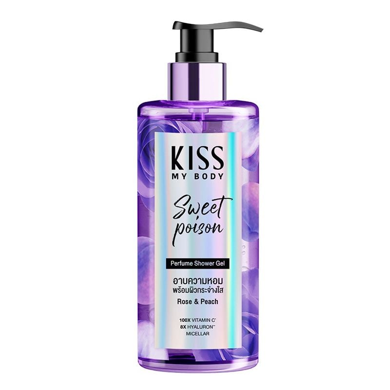 Sữa Tắm Sạch Sâu Hương Nước Hoa Kiss My Body Perfume Shower Gel - Sweet Poison