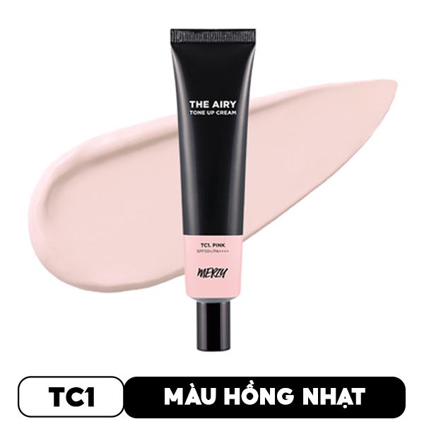 Kem Lót Nâng Tông Làm Sáng Da Merzy The Airy Tone Up Cream SPF 50+/PA++++ 40ml