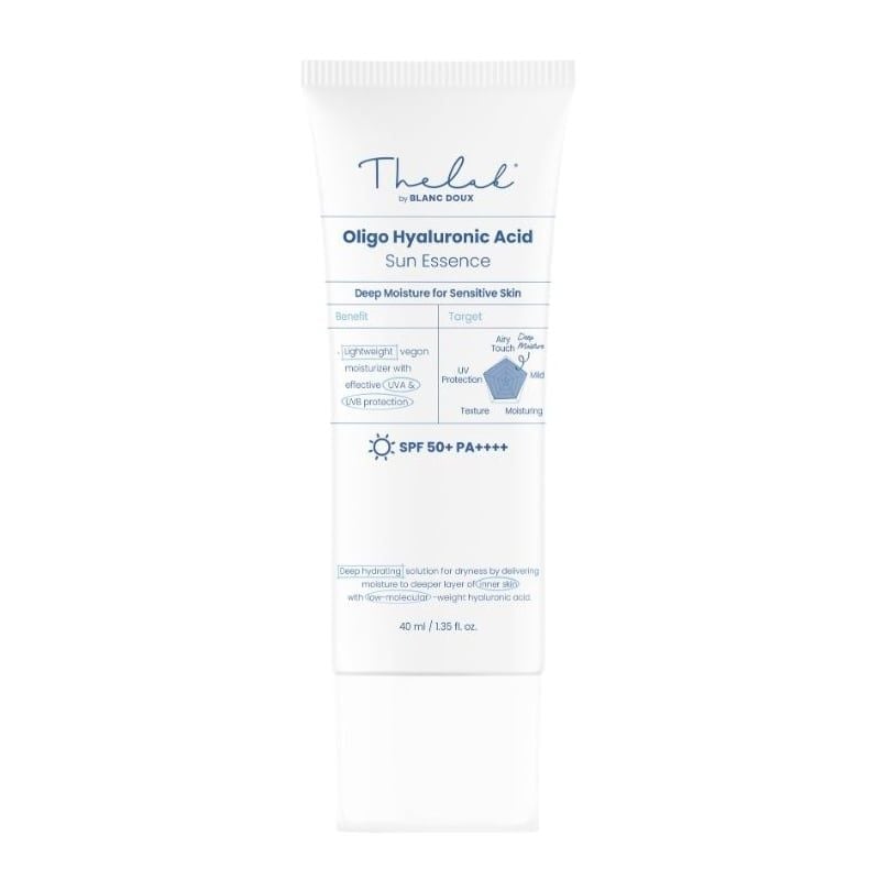 Kem Chống Nắng The Lab Cấp Ẩm Dành Cho Da Khô Nhạy Cảm Oligo Hyaluronic Acid Sun Essence SPF50+ PA++++ 40ml