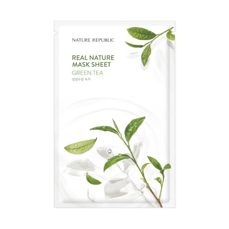 Mặt Nạ Dưỡng Ẩm Chiết Xuất Từ Thiên Nhiên Nature Republic Real Nature Mask Sheet 23ml