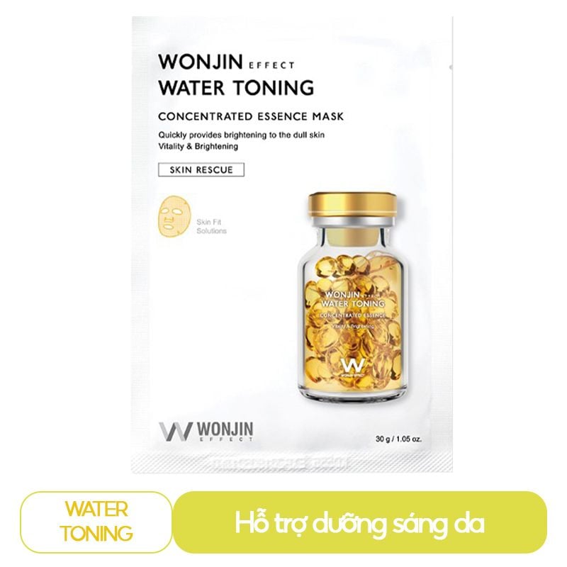 Mặt Nạ Cấp Ẩm, Hỗ Trợ Dưỡng Sáng Wonjin Effect Concentrated Essence Mask
