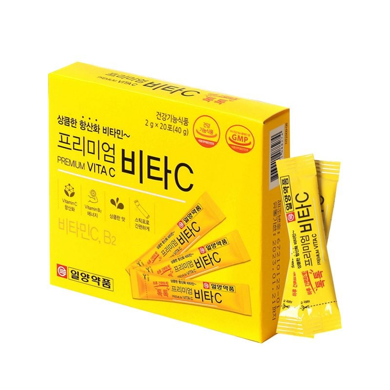 Bột Uống Vitamin C Tăng Sức Đề Kháng, Cải Thiện Da Goinbe Premium Vita C