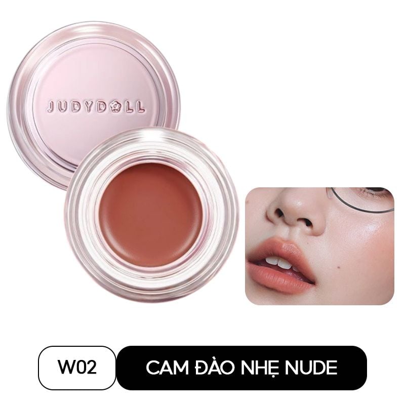 Son Môi & Má Hồng Kem Đa Năng Judydoll Watery Multiuse Color Balm 6g