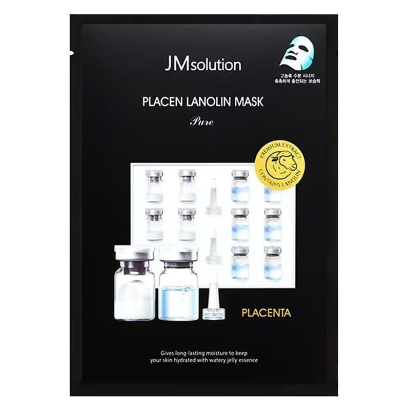 Mặt Nạ Jmsolution Cấp Ẩm, Dưỡng Da Căng Bóng, Đàn Hồi Placen Mask Pure